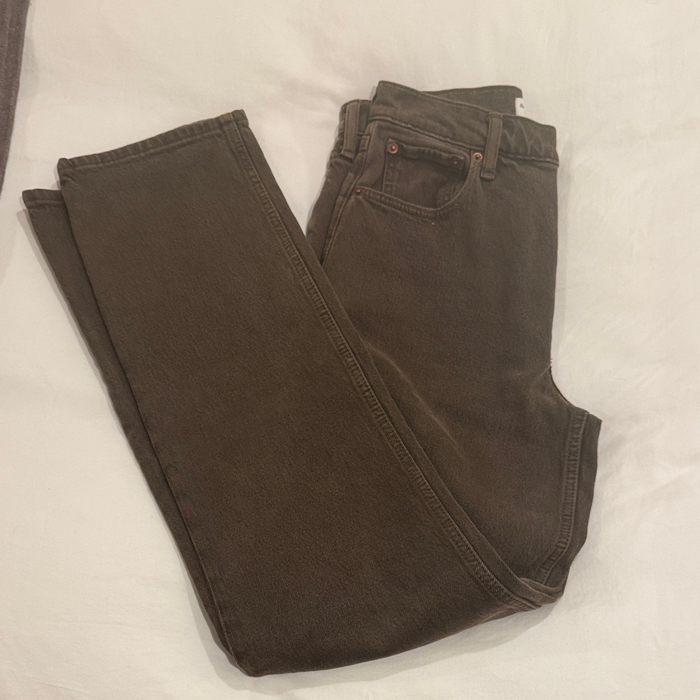 Brown Abercrombie jean